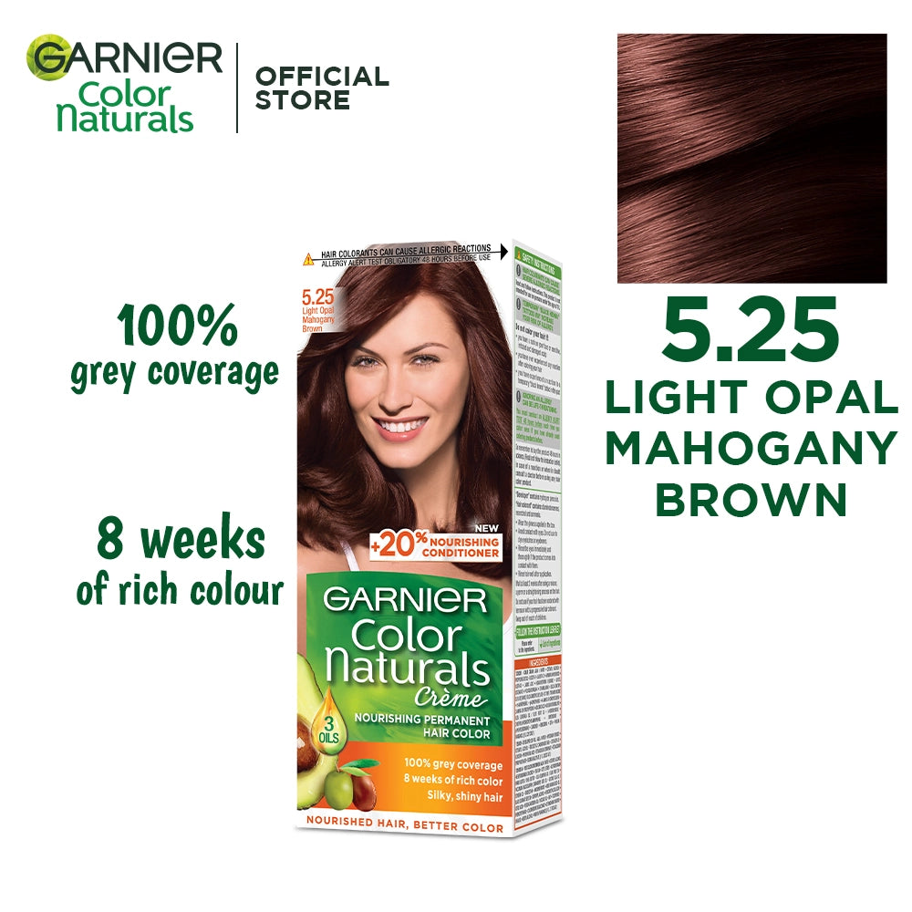 Garnier Hair Color - 5.25 Light Opal Mahogany Brown