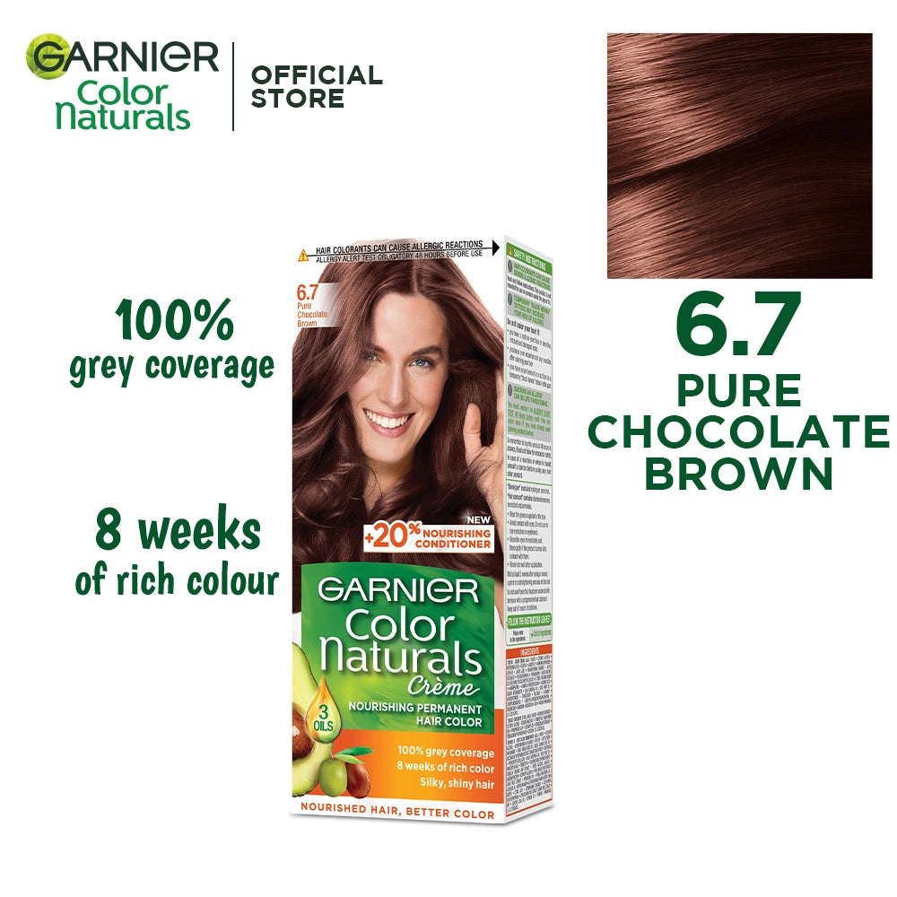 Garnier Hair Color - 6.7 Sparkle Pure Chocolate Brown