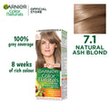 Garnier Hair Color - 7.1 Natural Ash Blond