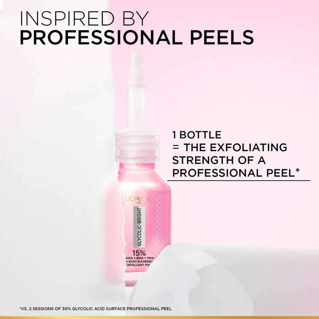 Loreal Paris Glycolic-Bright Anti-Dark Spot Exfoliant Peel -25ml