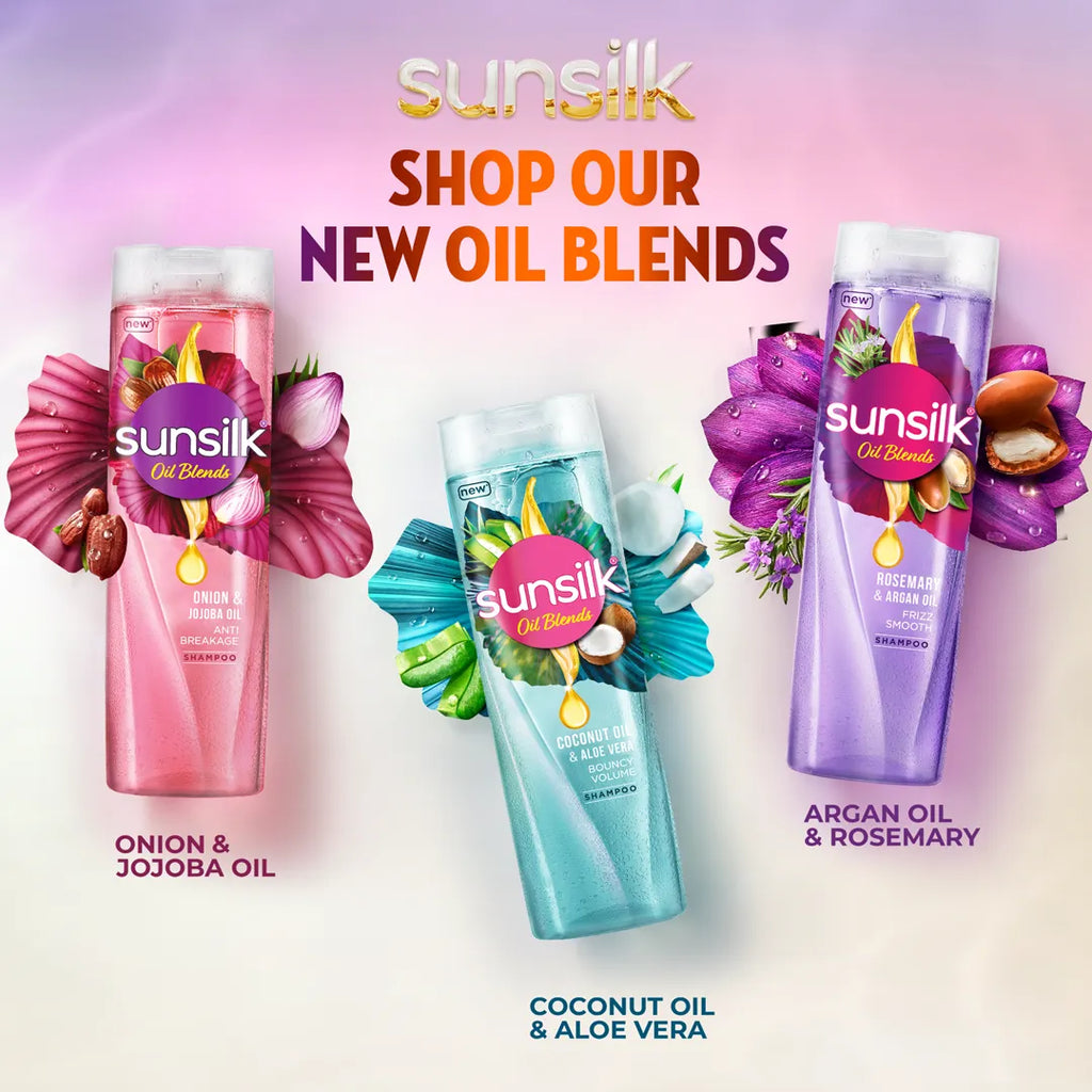 Sunsilk Coconut Oil & Aloe Shampoo - 380ml