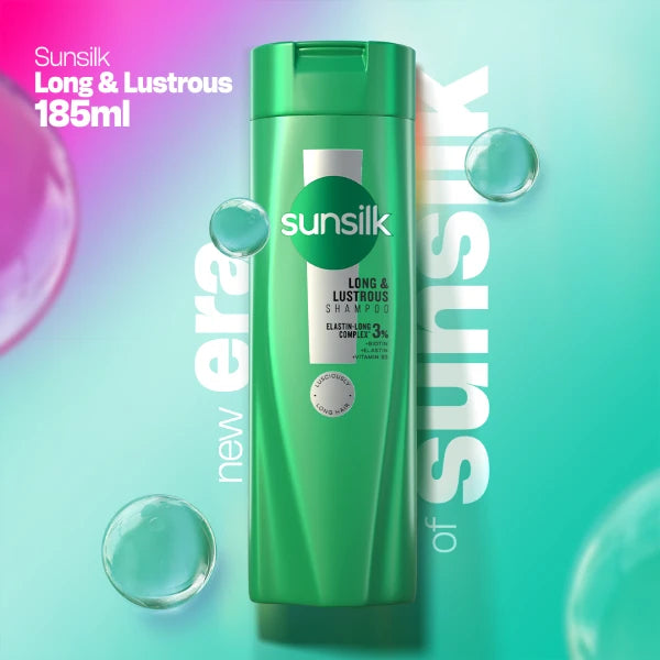 Sunsilk Long & Healthy Shampoo - 185ml