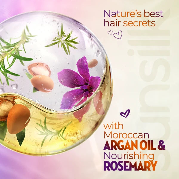 Sunsilk Rosemary & Argan Oil Shampoo - 205ml