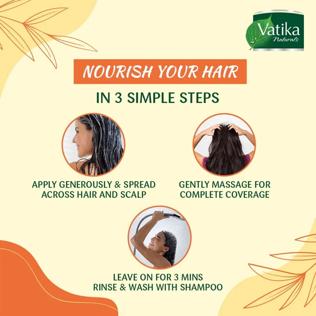 Vatika Hair Mayonnaise Extreme Moisturizing Treatment - 500ml