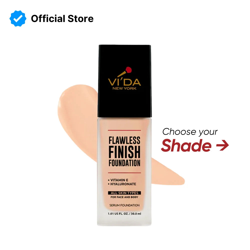 Vida Flawless Finish Foundation - 30ml
