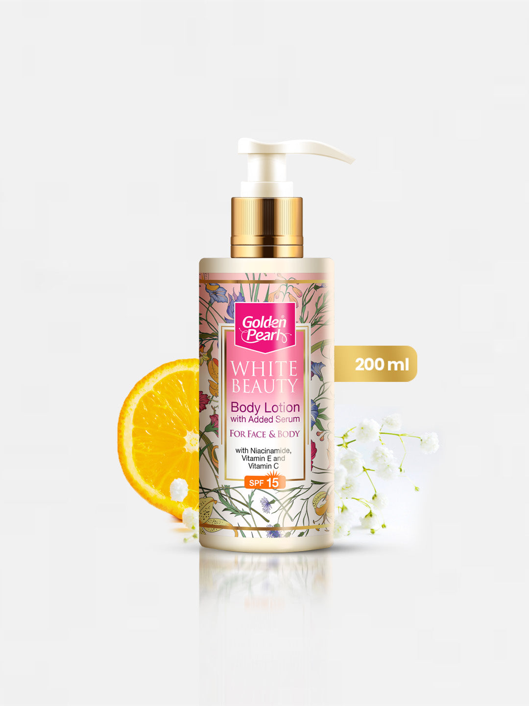 Golden Pearl White Beauty Body Lotion - 200ml