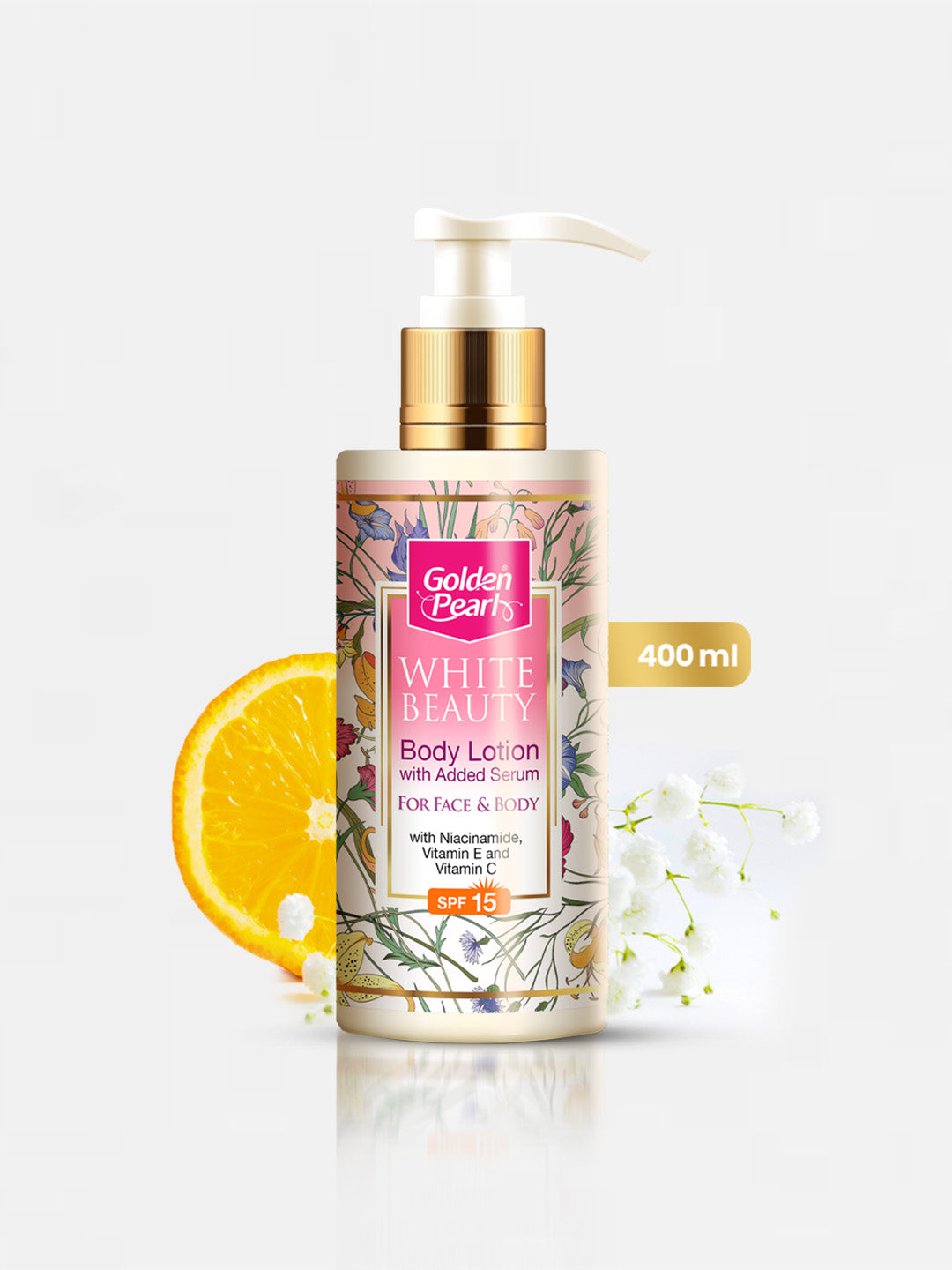 Golden Pearl White Beauty Body Lotion - 400ml