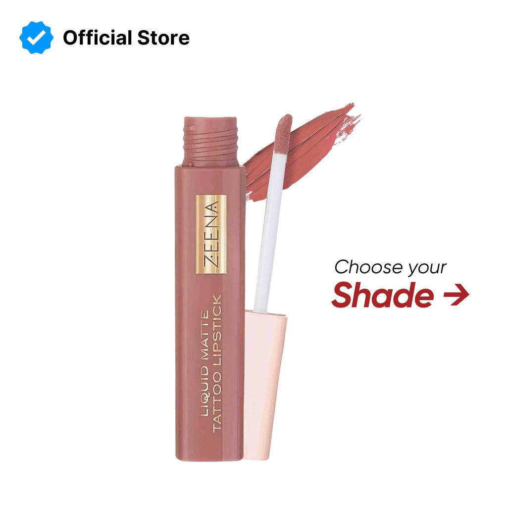 Zeena Liquid Matte Tattoo Lipstick