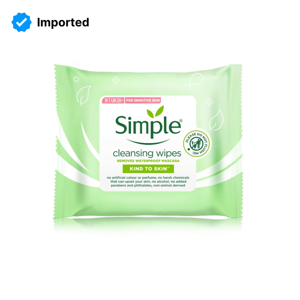 Simple Kind To Skin Cleansing Facial Wipes