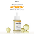 Oneskin Peel Perfect AHA 15% + BHA 2%, Turmeric Extract - 30ml