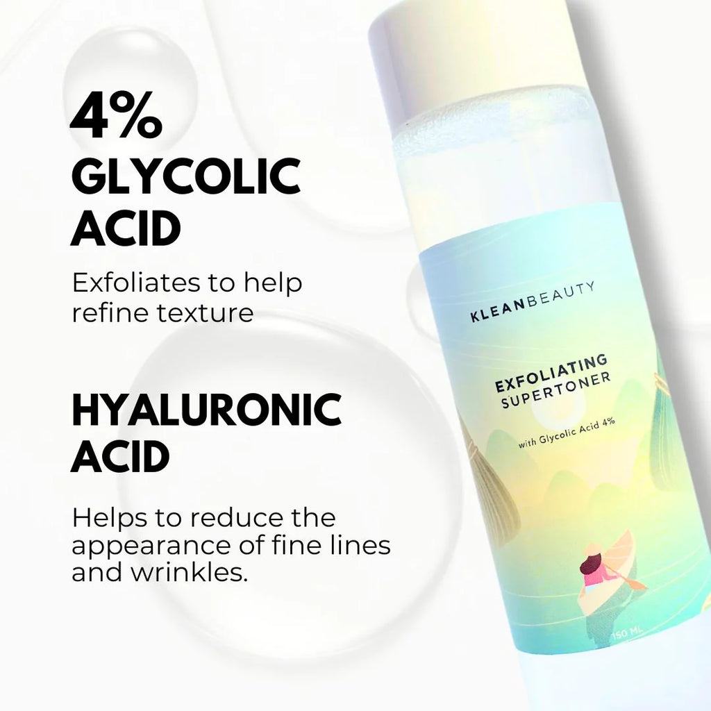Klean Beauty Exfoliating Super Toner