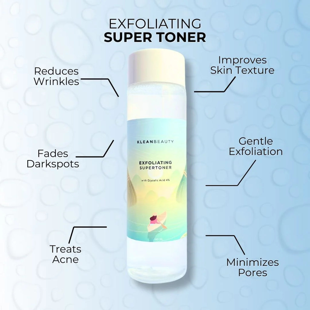 Klean Beauty Exfoliating Super Toner