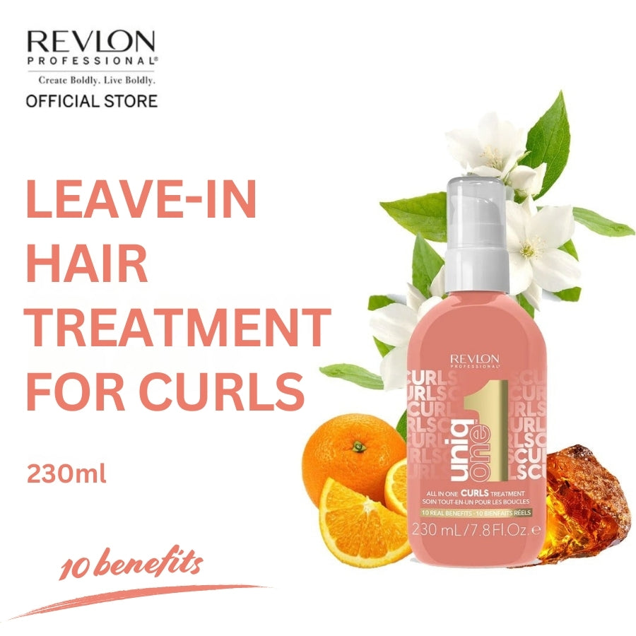 Revlon Professional UniqONE All-in-One Leave-In Hair Treatment for Curls 230ml