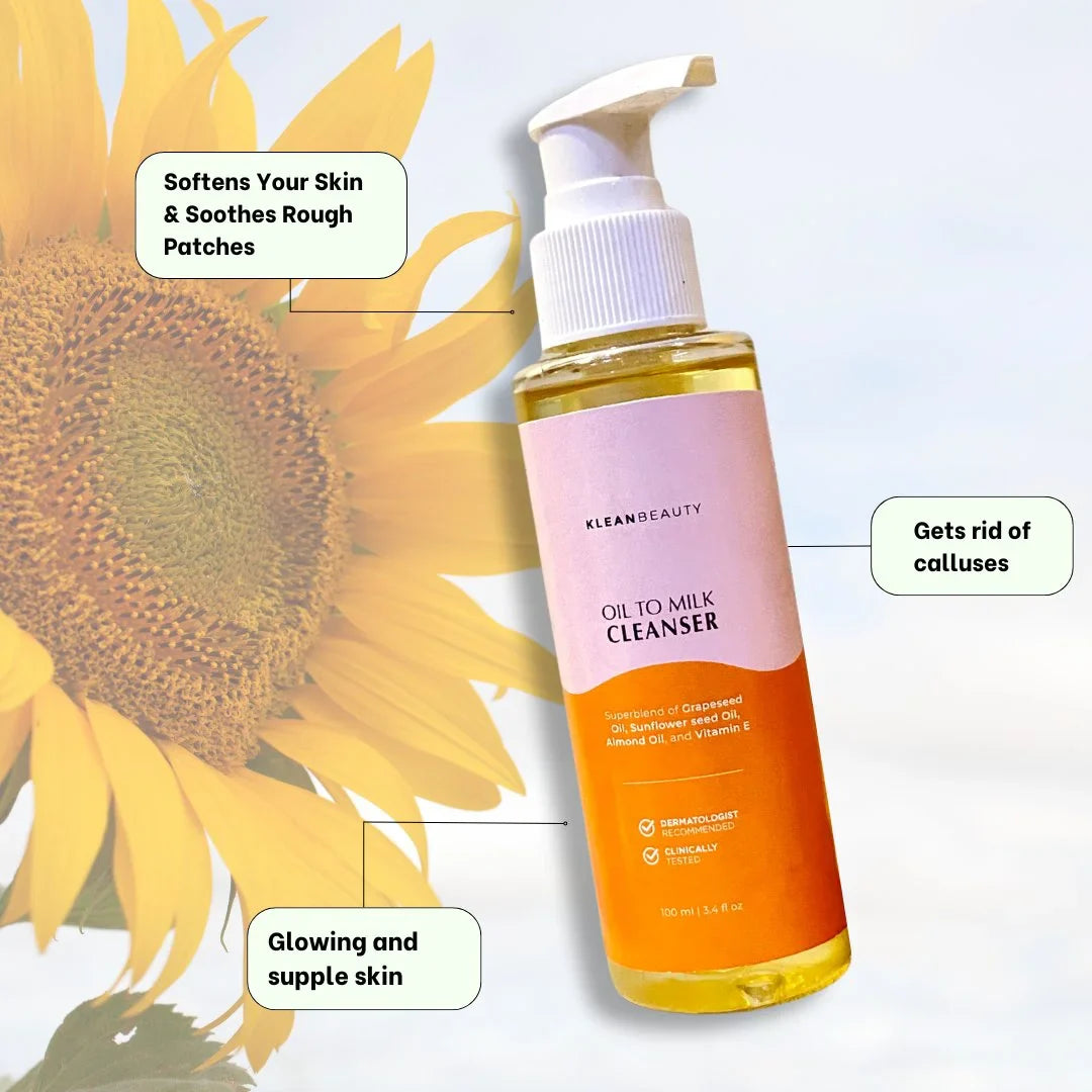 Klean Beauty Oil to Milky Cleanser - 120ml