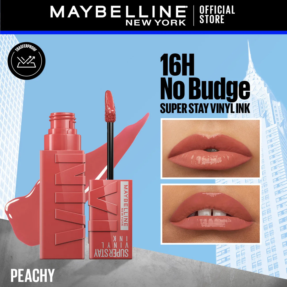 Maybelline NY Super Stay Vinyl Ink Longwear Liquid Lipcolor