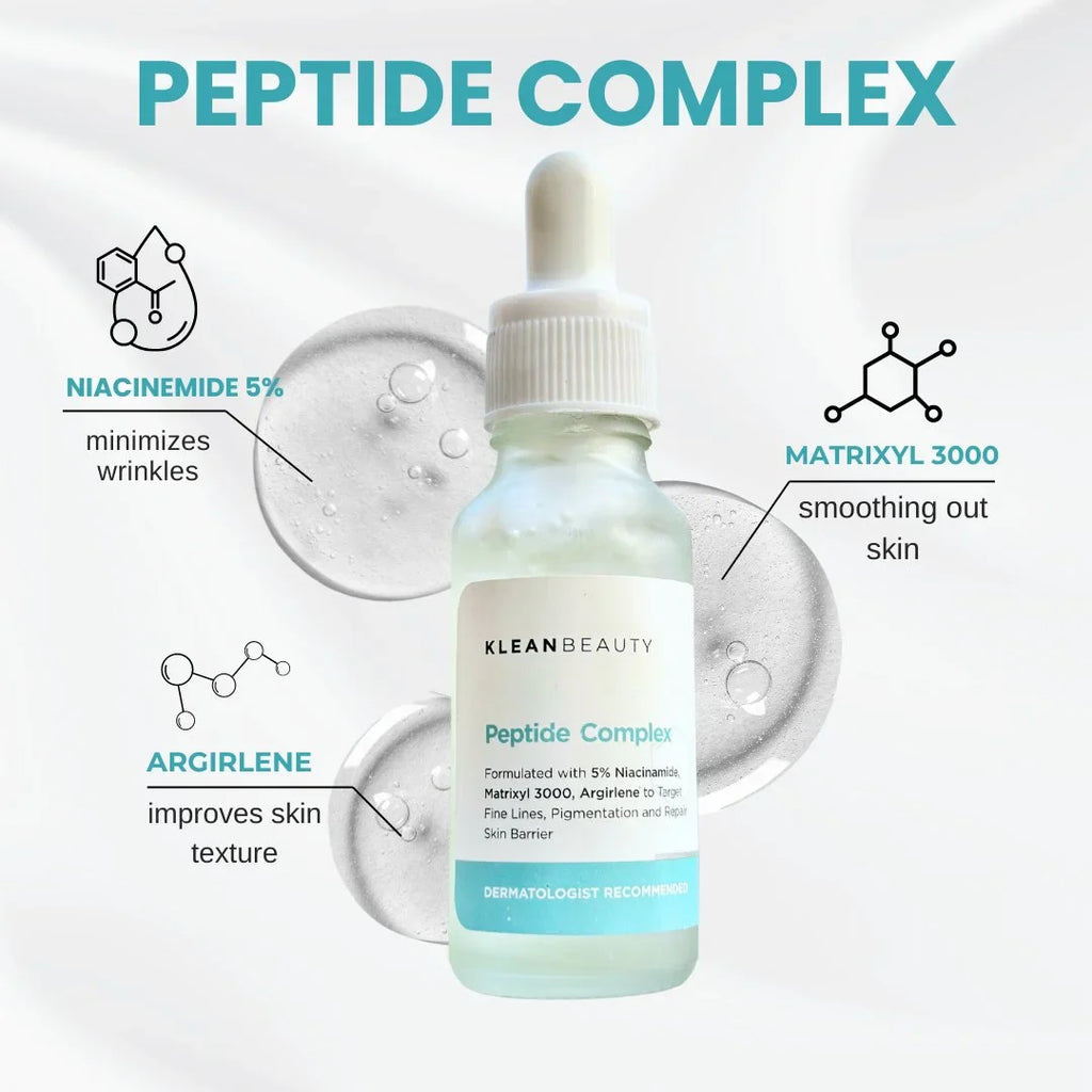 Klean Beauty Peptide Complex Serum - 20ml