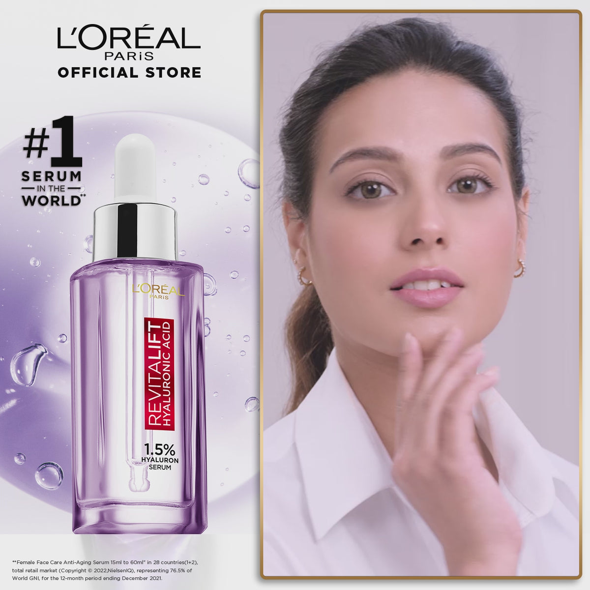 LOreal Revitalift Hyaluronic Acid 1.5% Serum - 15ml