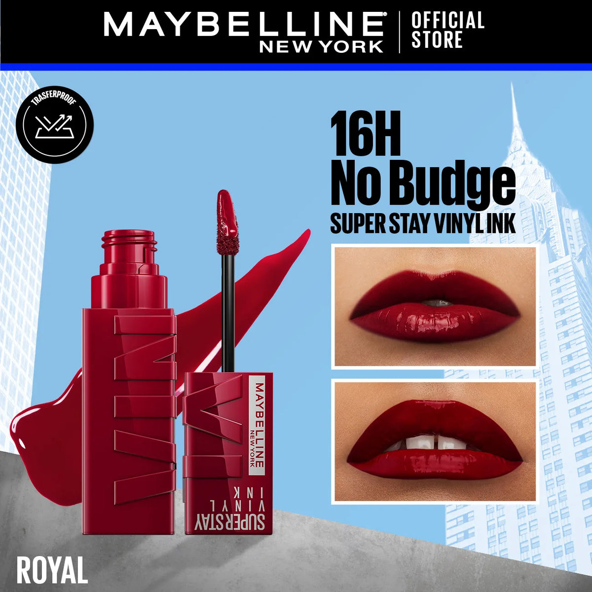 Maybelline NY Super Stay Vinyl Ink Longwear Liquid Lipcolor