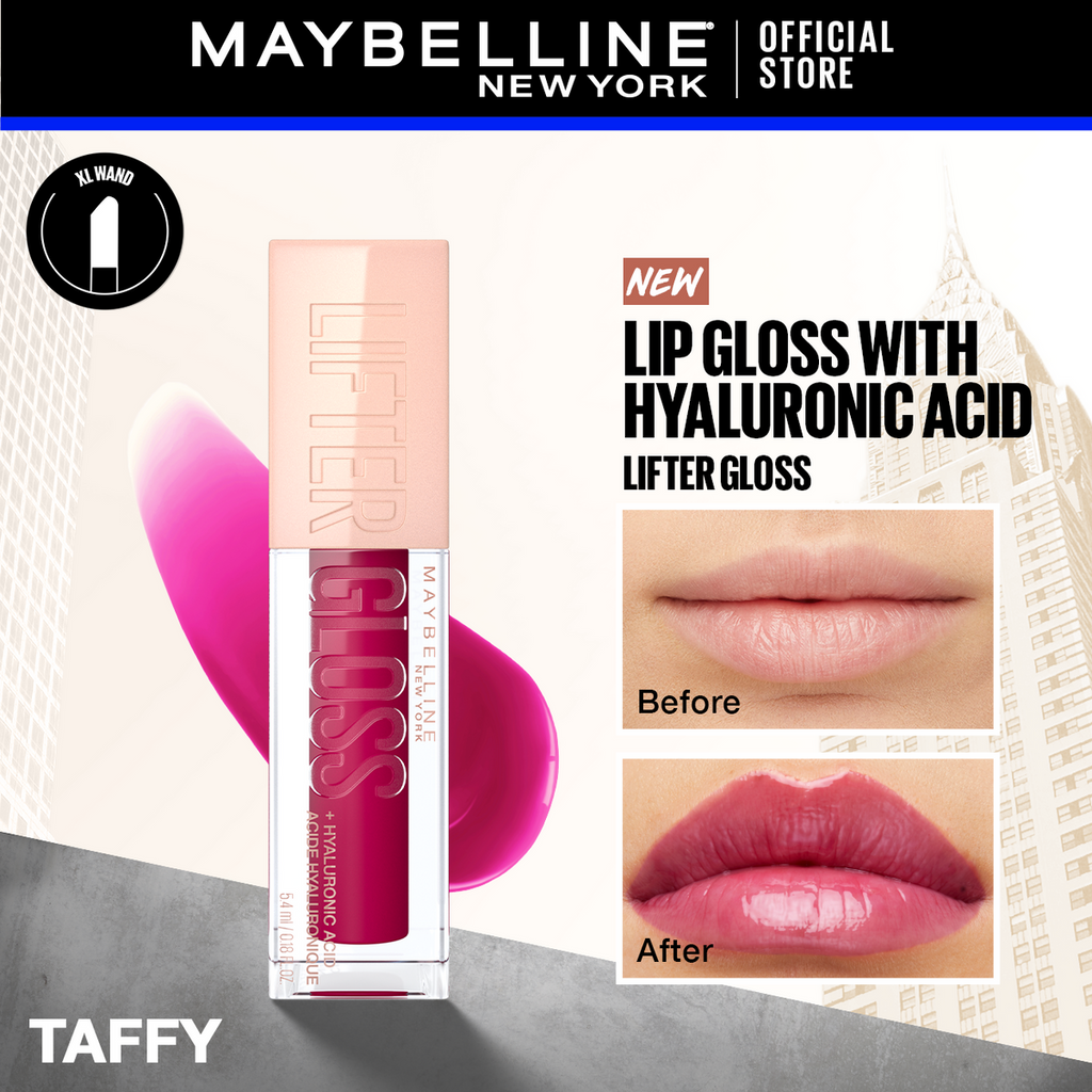 Maybelline Lifter Shine Lip Gloss with Hyaluronic Acid