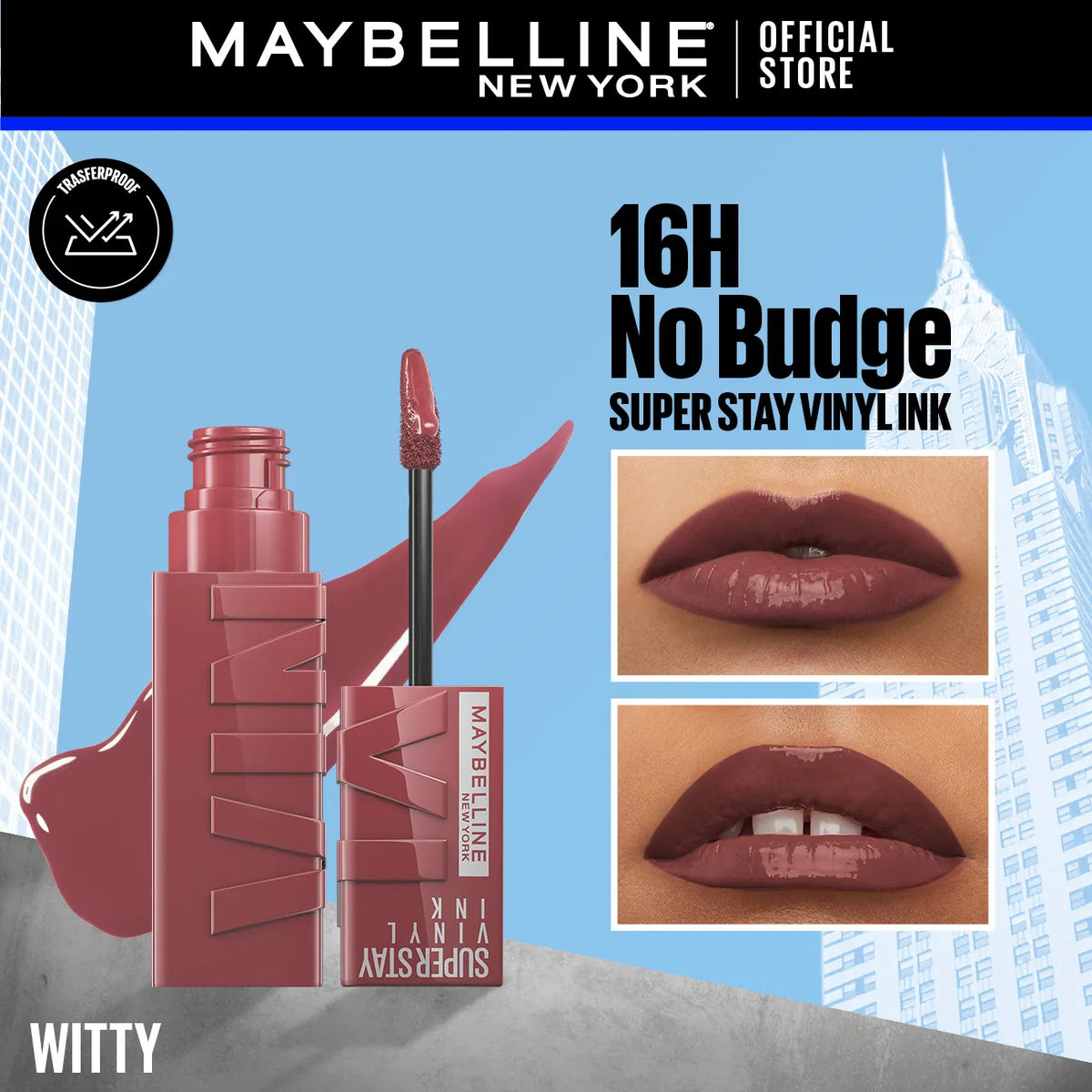 Maybelline NY Super Stay Vinyl Ink Longwear Liquid Lipcolor
